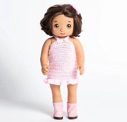 Crochet Dresses Pink